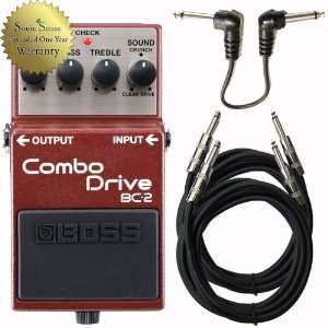  Boss BC 2 Combo Drive British Distortion/Overdrive Pedal 