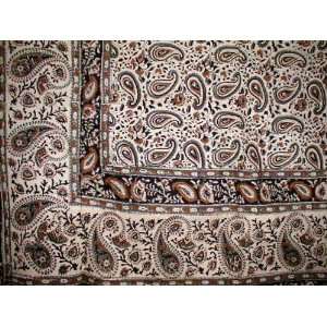  Dabu Dyed Jaipur Paisley Tapestry Coverlet Versatility 