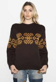   SOUTHWESTERN NAVAJO native ethnic WOOL blanket Jumper Sweater  