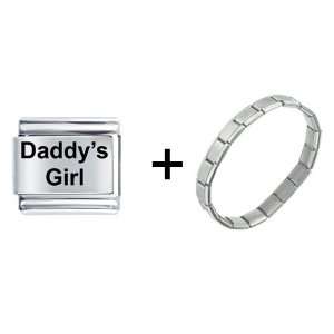  Daddys Girl Italian Charm Pugster Jewelry