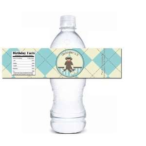  Personalized Sock Monkey Water Bottle Labels Everything 