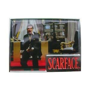  Mens Scarface Say Hello Picture Square Metal Belt Buckle 