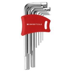  PB Swiss Tools Hex Key Set, chrome plated, with sizes 1.5 