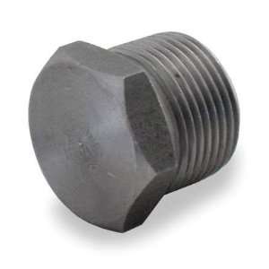 Forged Steel Black and Galvanized Pipe Fittings Hex Head Plug,1/2 In,T 