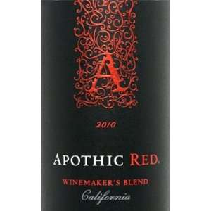  2010 Apothic Red Winemakers Blend California 750ml 