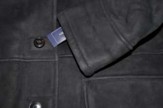 Polo Ralph Lauren DAKOTA SHEARLING Leather Jacket XL  