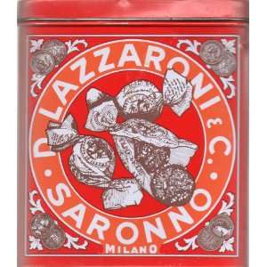  Collectible AMARETTI DI SARONNO Can (6 X 6 X 7 Inches 