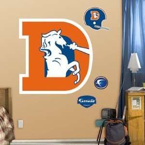  Denver Broncos Classic Logo Fathead NIB 