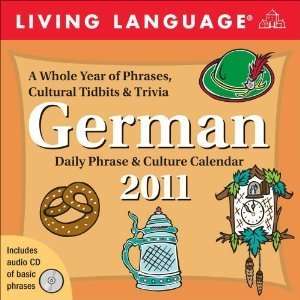  German Living Language Page A Day Boxed Calendar 2011 