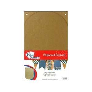  Paper Accents Chipboard Pennants Extra Large Arched 10x 16 