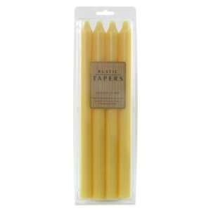  Summer Squash Rustic Taper Candles   Unscented   4 pc Gift 