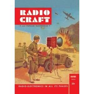  Radio Craft 2 Mile Surrender Speaker   16x24 Giclee Fine 