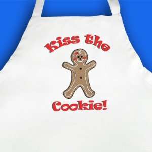  Kiss the Cookie Printed Apron