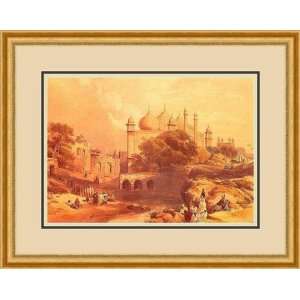  Jama Musjia Agra by David Roberts, R.A.   Framed Artwork 