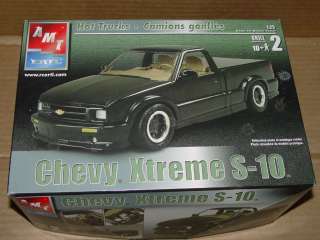 AMT CHEVROLET S10 XTREME 1/25TH SEALED INSIDE OPEN BOX  