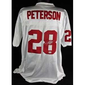  Signed Adrian Peterson Jersey   Oklahoma Ap Holo 