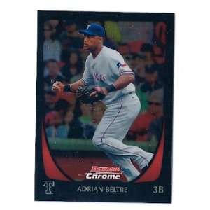   Chrome Refractor #25 Adrian Beltre Texas Rangers