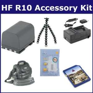  Canon Vixia HF R10 Camcorder Accessory Kit includes 