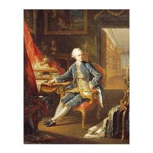  Portrait of Etienne Francois De Choiseul by Michel 