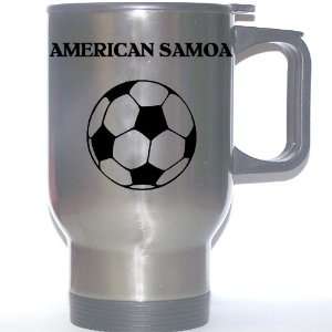    Soccer Stainless Steel Mug   American Samoa 