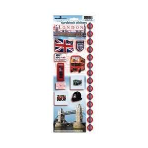   House Productions   London Collection   Cardstock Stickers   London