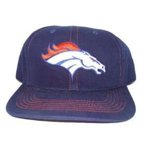  New Denver Broncos Game Day NFL Hat Cap   Navy Blue Cotton 
