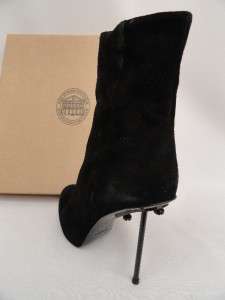 BN ACNE Daring Black Leather Boots Shoes UK6 EU39  