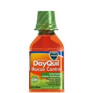  Vicks DayQuil Mucus Control DM Liquid, 10 oz Health 