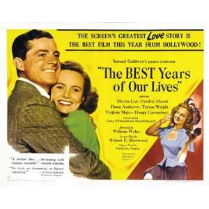  The Best Years of Our Lives Movie Poster (11 x 14 Inches 