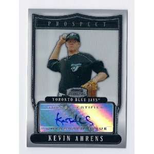   Autograph #KA Kevin Ahrens Toronto Blue Jays Auto