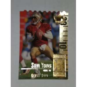  1999 U D Century Legends #58 Steve Young Sports 