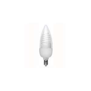   FROSTED 8W CANDLE BASE model number 8T08C F27 25M
