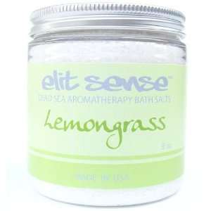  Dead Sea Bath Salts  8 oz Lemongrass Fine Grain Beauty