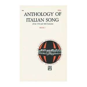  Alfred 00 3525 Anthology of Italian Songs of the 17th and 