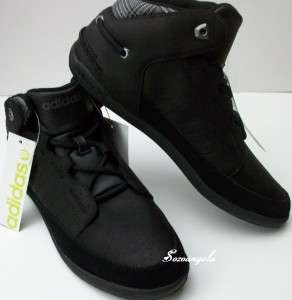 ADIDAS Mens David Beckham Utility Deck Casual Shoes Black  