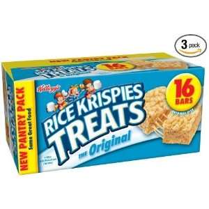 Rice Krispies Treats, The Original, 16 Count Bars (Pack of 3)  