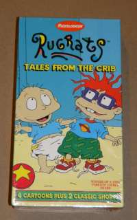Nickelodeon Rugrats Tales from the Crib VHS Video, NEW 097368333932 