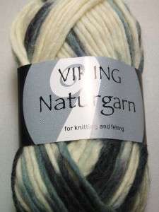 Viking Naturgarn Chunky Wool Felting Yarn 612 Per Sk  