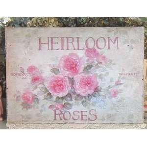  Debi Coules Heirloom Roses Garden Sign
