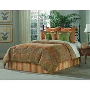  8pc Ambrose Falls Cal King Size Bed in a Bag Comforter Set 