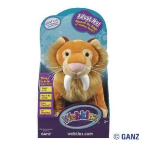  Webkinz Sabertooth Tiger in Box Toys & Games