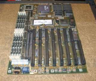 Vintage 1991 SIS 85C206 AT 486 Motherboard SX419 w RAM  