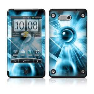  HTC Aria Skin Decal Sticker   Abstract Blue Tech 