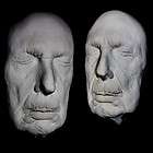   Life Mask Rare Last Taken Before Death White Face Resin Life Cast