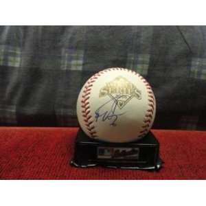  Ryan Howard Signed Baseball   2008 World Series 