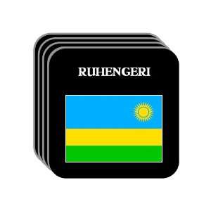  Rwanda   RUHENGERI Set of 4 Mini Mousepad Coasters 