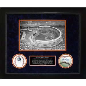  New York Mets Shea Stadium Then & Now Collage with Tom 