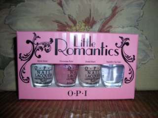 OPI NAIL POLISH ~*~LITTLE ROMANTICS~*~ MINIS  