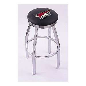  Phoenix Coyotes HBS Steel Stool with Flat Ring Logo Seat 