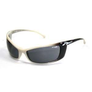  Arnette Sunglasses Gritty Grey Green and Black with Silver 